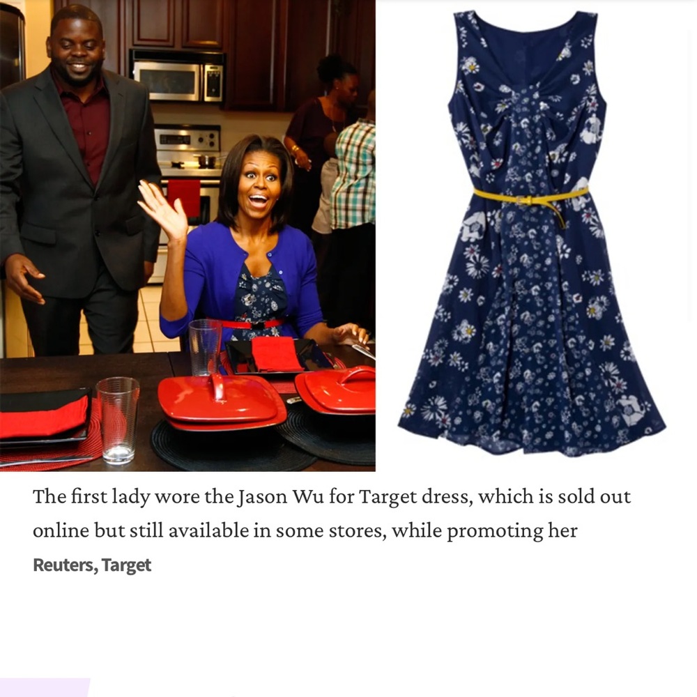 Jason Wu For Target Floral Sleeveless Belted Dress - Picture 6 of 6